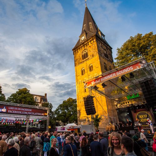 Podium Salsanight, Oude Markt Enschede